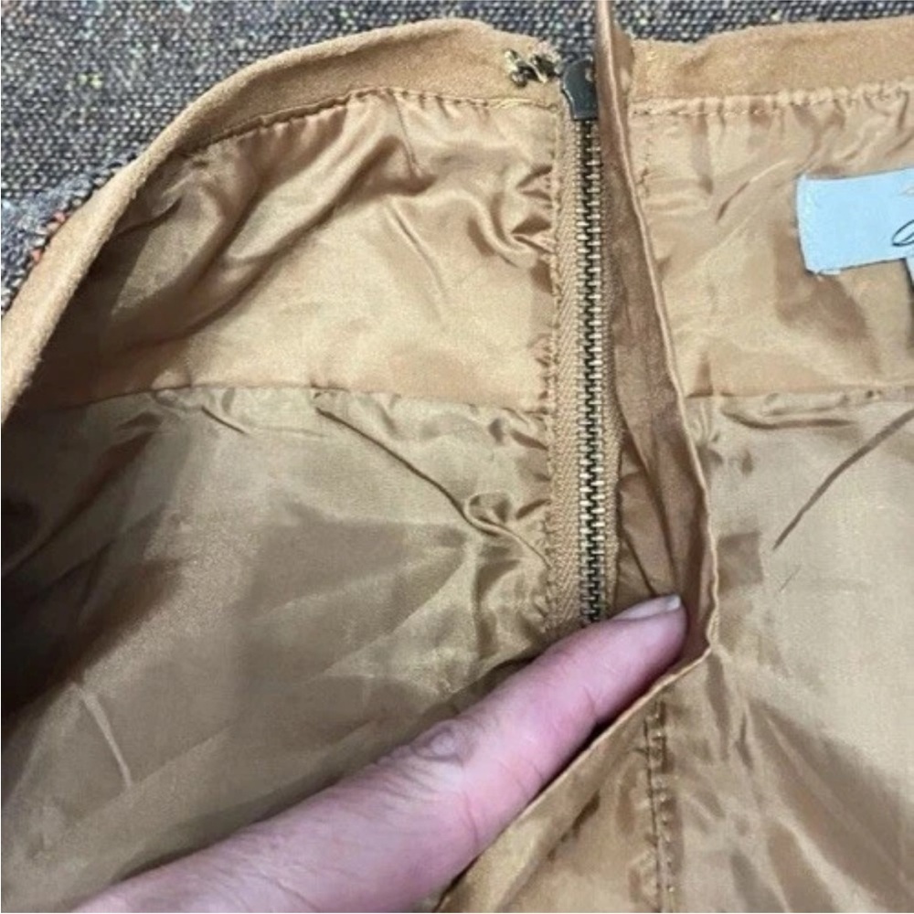 Chic Tan Mini Skirt - Picture 8 of 10